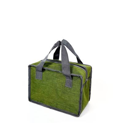 China Factory Directly Sale Thermal Insulation Durable Foil Fabric Insulated Lunch Bag for sale