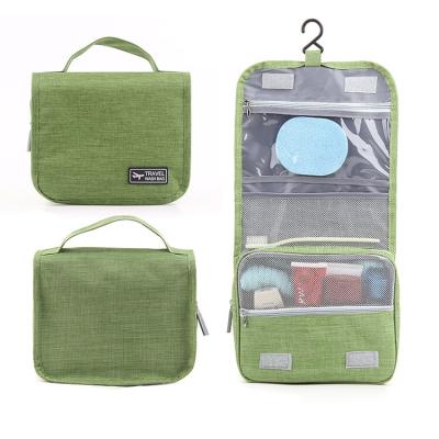 China New Style Hot Selling Popular Useful Large Capacity Eco Bags Travel Canvas Brush Makeup Cosmetic Bag for sale