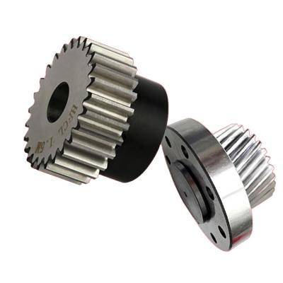 China Motor parts sinter thread steel nut with straight spur gear for gate rolling motor for sale