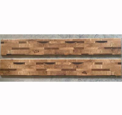 Κίνα Multi End Grain Chevron Walnut Solid Wood Flooring Modern Wood Flooring Waterproof Parquet προς πώληση