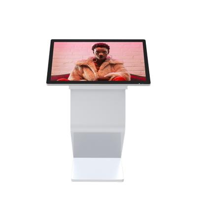 China 32inch IR touch screen signage kiosk indoor horizontal lcd horizontal display digital signage for sale