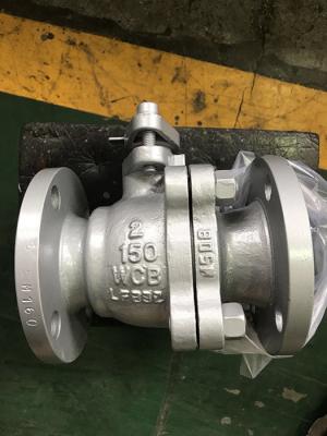 China API Cast Steel Floating Ball Valve Fire Safe Design Long Working Life for sale