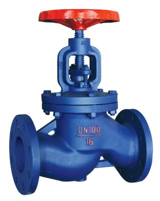 China Flanged Drilling Cast Iron Globe Valve DIN 2533 PN16 Eco - Friendly for sale