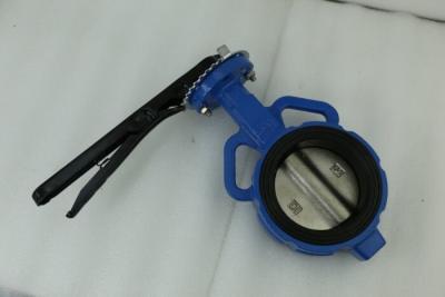 China Soft Sealing Center Line Butterfly Valves Small Size Handle CE Certification for sale