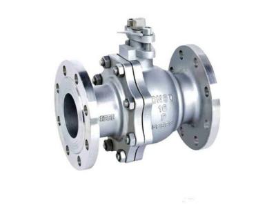 China 3'' PTFE Seat Cast Steel Ball Valve Flange Connection Pneumatic Actuator for sale