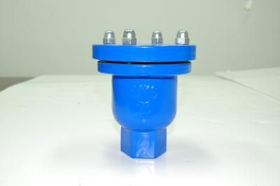 China DN25 Ductile Iron Single Air Release Valve Thread Type Small Air Venting Te koop