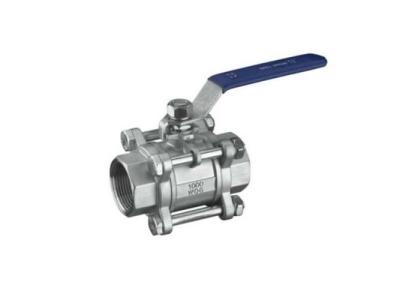 China High Pressure Stainless Steel Ball Valve / 3 Way Flanged Ball Valve 300 Class for sale