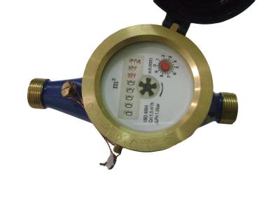 China Magnetic Residential Water Meter , Irrigation Water Flow Meter LXSG-15M-20M for sale