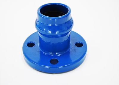 China Flanged Socket Cast Iron Pipe Fittings / 4 Inch Cast Iron Soil Pipe Fittings for sale