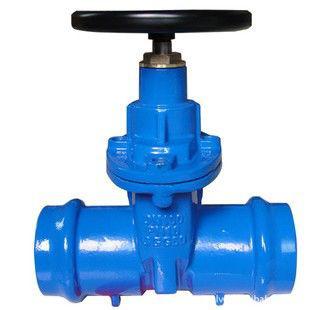 China Blue Water Cast Iron Gate Valve , Socket Weld Gate Valve Customized Service for sale