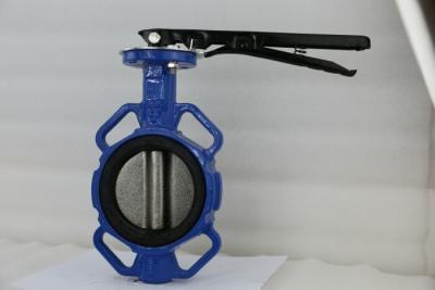 China Ductile Iron Universal Wafer Type Butterfly Valve , Wafer Lug Butterfly Valve for sale