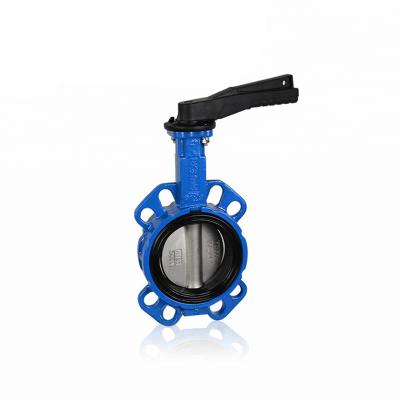 China WESDOM Ductile Iron Centerline Wafer Butterfly Valve Great Performance for sale