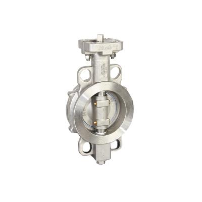 중국 Low Pressure, PN 10-PN 20,(Class 150) Safe tipping double offset butterfly valve 판매용