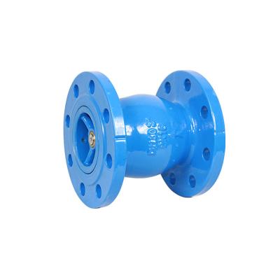 Cina DN50-DN600 Adaptability ball backflow connection flange check valve in vendita