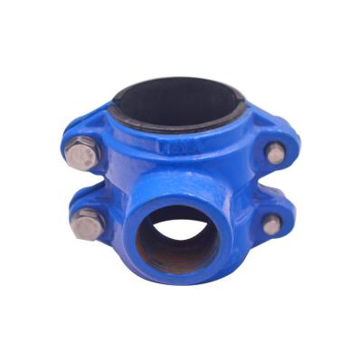 中国 Ductile iron pipelines for waterand gas Nominal Pressure 16 bar tapping saddles 販売のため