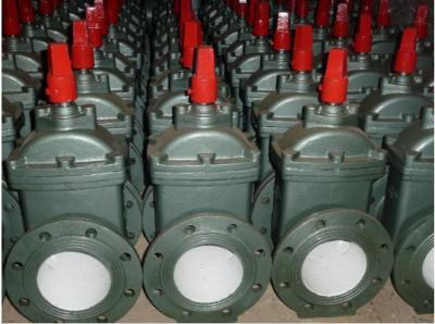 China Electric Resilient Wedge Gate Valve / Flanged Water Supply Gate Valve for sale