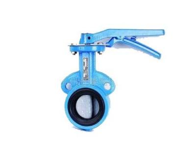 China Low Noise Water Butterfly Valve Chain Wheel Turbine Type EPDM Seated for sale