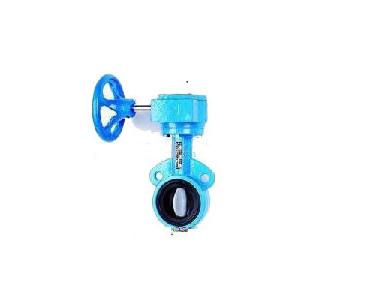 China Cast Iron Flanged Butterfly Valve / Lightweight Sanitary High Performance Butterfly Valves for sale