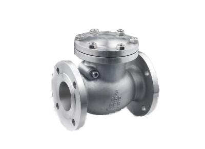 China Silent Stainless Steel Swing Check Valve API 6D / ANSI 16.5 B JIS 20K JIS 10K for sale