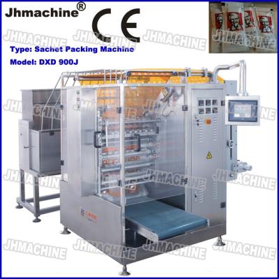 China KFC Type Ketchup Four side Seal Filling and Sealing Machine multy lane/Verticial Packing for sale