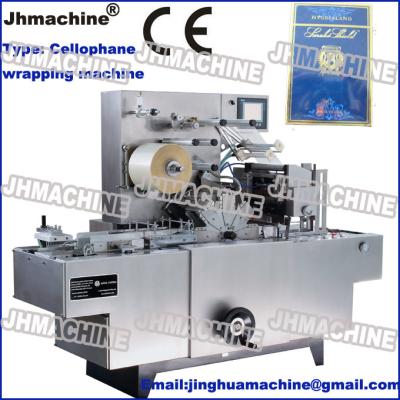 China CE Certification Cellophane Box Overwrapping Machine For Cigrette Box for sale