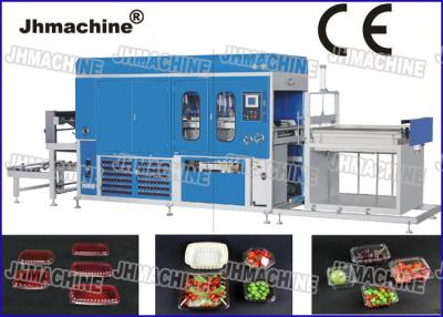 China PP Plastic sheet  Vacuum Thermoforming Machine , big forming area For Food Trays for sale