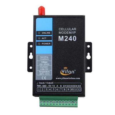 China M240 LTE CAT4 IoT External Wireless Modem Cellular Industrial 4G RS232/RS485 Modem for sale