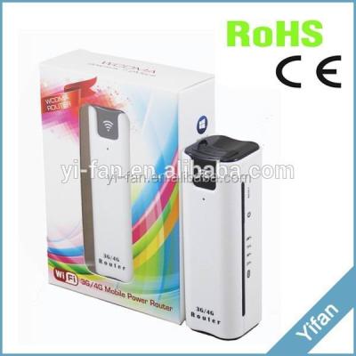 China SOHO R7S portable powerbank 3g wifi router with sim card slot for sale