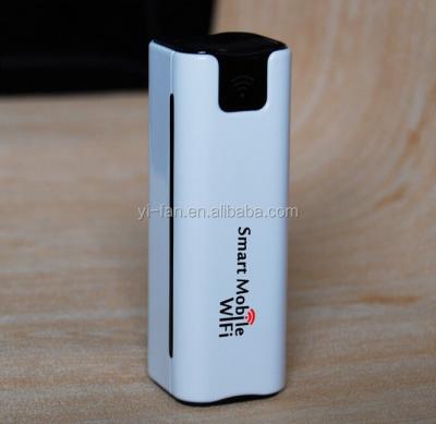 China SOHO pocket wifi router 3g wlan wireless router with power bank 2200MAH for sale