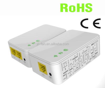 China mini 200Mbps PLC powerline wireless adapter with WIFI 500C for sale