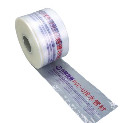 China Wholesale Price Size Packing Manual Pipe Winding Moisture Proof Customized Tension Plastic Film for sale