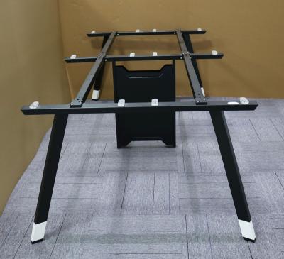 China Modern office furniture office workstation 4 seater furniture frame unfinished administrative staff table frame for sale