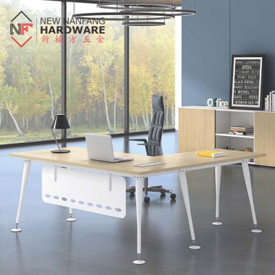 China Factory Modern Metal Table Leg Desk Manufacturer Tapered Working Table L Shape Leg Office Furniture Leg For L Shaped Desk for sale