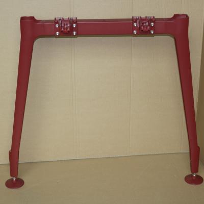 China Modern Guangzhou Hardware Frame Furniture Metal Office Furniture Legs Metal Office Table Frame For Office Table Powder Coated for sale