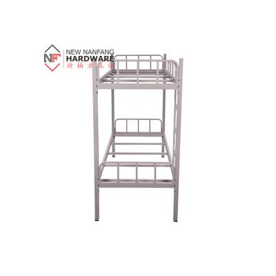 China Chinese Supplier Convertible Wholesale Metal Furniture Iron Bunk Bed Frame Steel Schoolchildren Bed Frame For Dormitory for sale