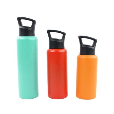 China CL1C-GS41 ComLom PORTABLE Stainless Steel Double Wall Insulated Tumblers Vacuum Sports Bottle With Slant Handle for sale