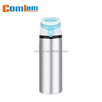 China CL1C-G187 Comlom 550ml Viable Aluminum Water Bottle With Flip Straw And Wide Mouth for sale