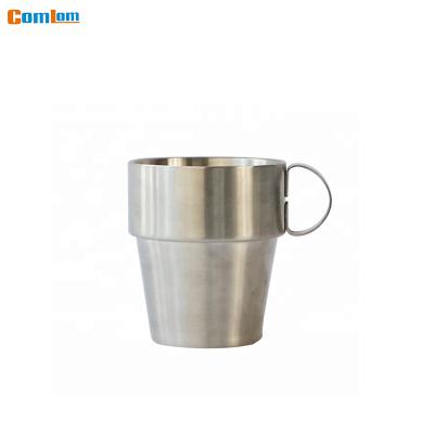 China Sustainable CL1C-M85 Comlom 10oz Stainless Steel Milk Cup Coffee Travel Mug for sale