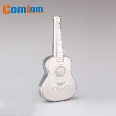 China Comlom Eco Friendly CL1C-HO-24 Customized Engraved Stainless Steel Whiskey Guitar Flask Gift for sale