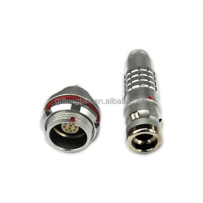 China Microwave K Series 10 Pin Connector PHG Waterproof Connectors IP68 Waterproof FGG 2-30 Pins Male Female Circular Push Pull Connectors for sale