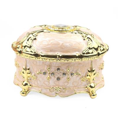 China Cogs wholesale embossed zinc alloy metal music box cogs movement boutique gifts for Christmas, Valentine's Day for sale