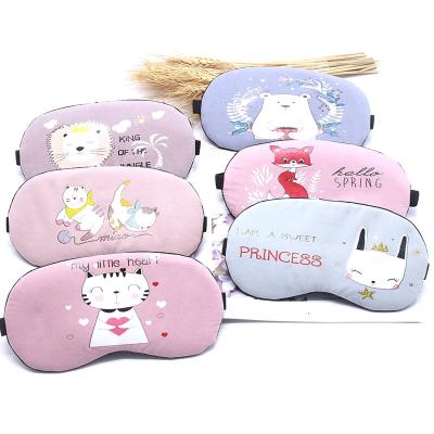 China Feeding New Design Eye Mask Sun Shade Cute Creative Heat Ice Bag Sleep Cold Eye Mask for sale