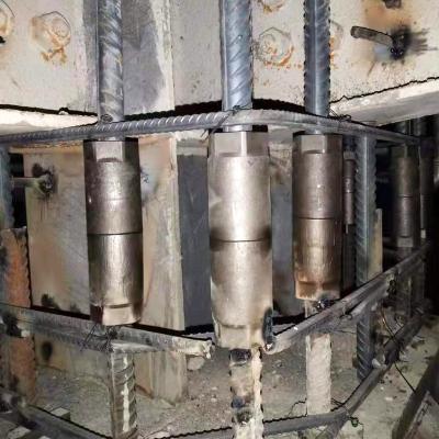 China Industrial Building Materials Couplers Construction Metal Profiles Steel Rebar Connector for sale