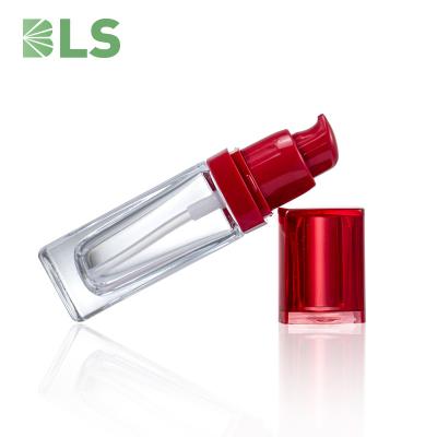 China Cosmetic Custom Liquid Container 30ml Base Empty Glass Bottle for sale