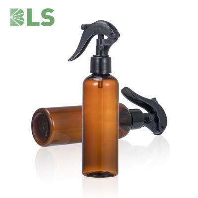 China Fancy Spray Bottles PET Spray Bottle BEAUTY PACKAGING Bottle 200ml Amber Colors for sale