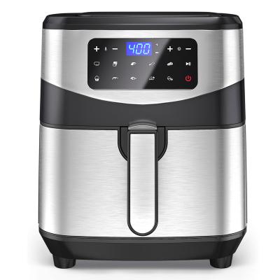 China MOOSOO Commercial MA18 7.4 Quart Large Capacity Air Fryer Stainless Steel Air Fryer Oven for sale