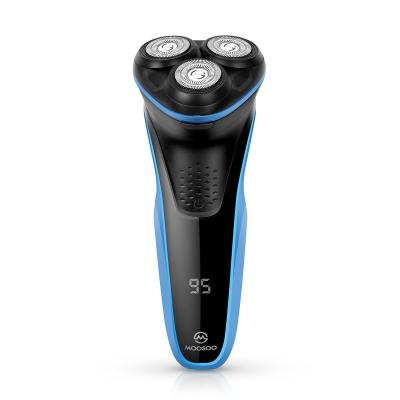 China MOOSOO Triple Blade Men's Rotary Shavers Electric Shavers 4 Direction Flexible Heads Fit The Facial Contour Perfectly for sale