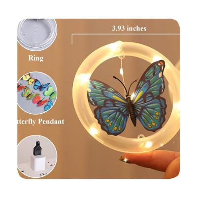 China NEW Solar/USB LED Christmas Decoration Indoor Fairy Festival DIY String Festival Ornament Curtain Light LED String Decorative Landscape Lighting 2024 for sale