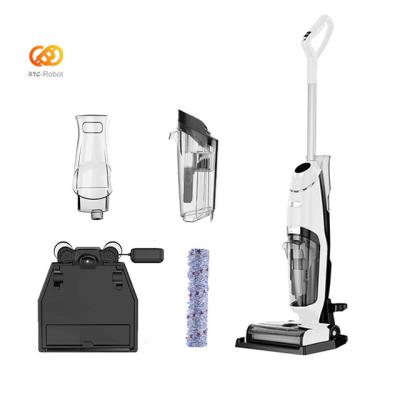 China 2021 HJY Mop Rotary Machine Cleaner Cordless Wireless Wet Dry Smart Vacuum Cleaner For Home Multi Surface robot cleaner tank for sale