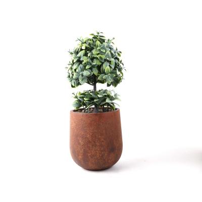 China Factory direct supply wholesale plastic environmental protection small Mini Potted Desk Artificial Plant for decoration for sale